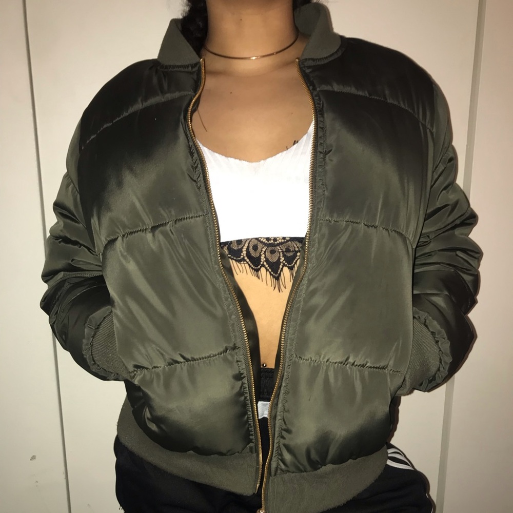 Padded Bomber Jacket